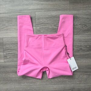 Girlfriend collective pink leggings